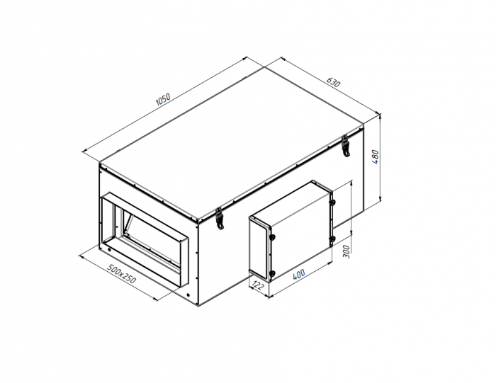 Приточная установка Alasca P2000ECE