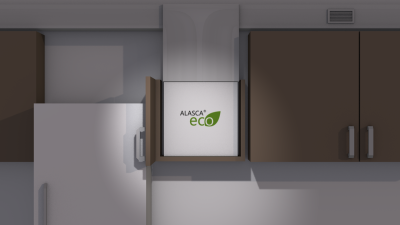 Приточно-вытяжная установка с рекуперацией тепла Alasca ECO V500EC