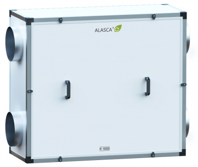 Приточно-вытяжная установка с рекуперацией тепла Alasca R1400H