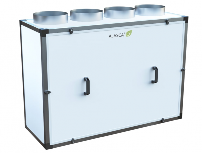 Приточно-вытяжная установка с рекуперацией тепла Alasca R500V EC