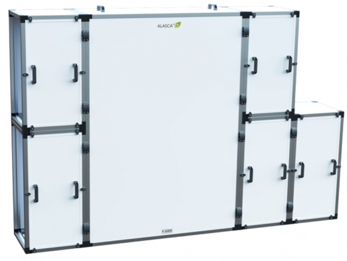 Приточно-вытяжная установка с рекуперацией тепла Alasca R5000S