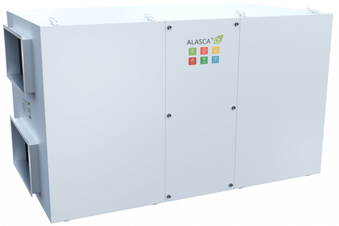 Приточно-вытяжная установка с рекуперацией тепла Alasca RR3000H EC