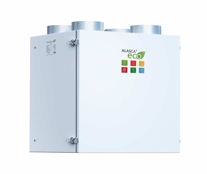 Приточно-вытяжная установка с рекуперацией тепла Alasca RR400V EC