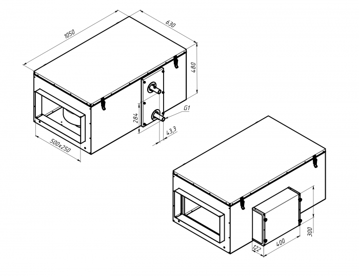 Приточная установка Alasca P2000ECW