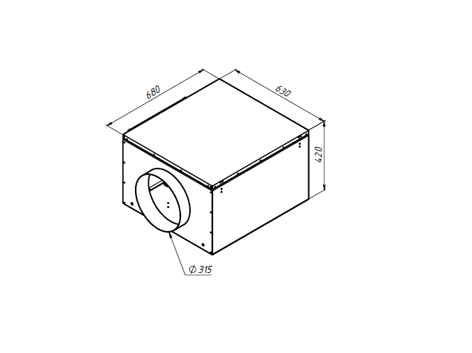 Вытяжная установка Alasca KL1500EC